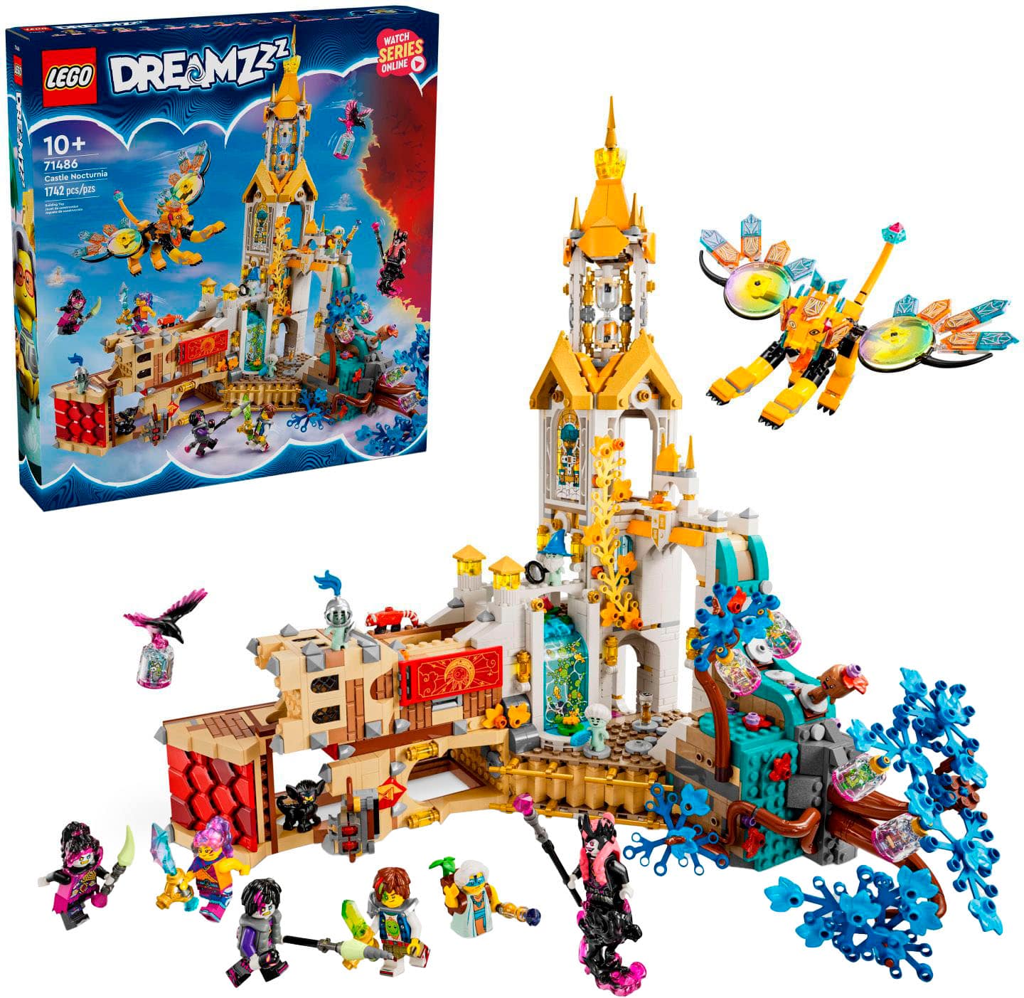 LEGO - DREAMZzz Castle Nocturnia Building Toy 71486 - Front_Zoom