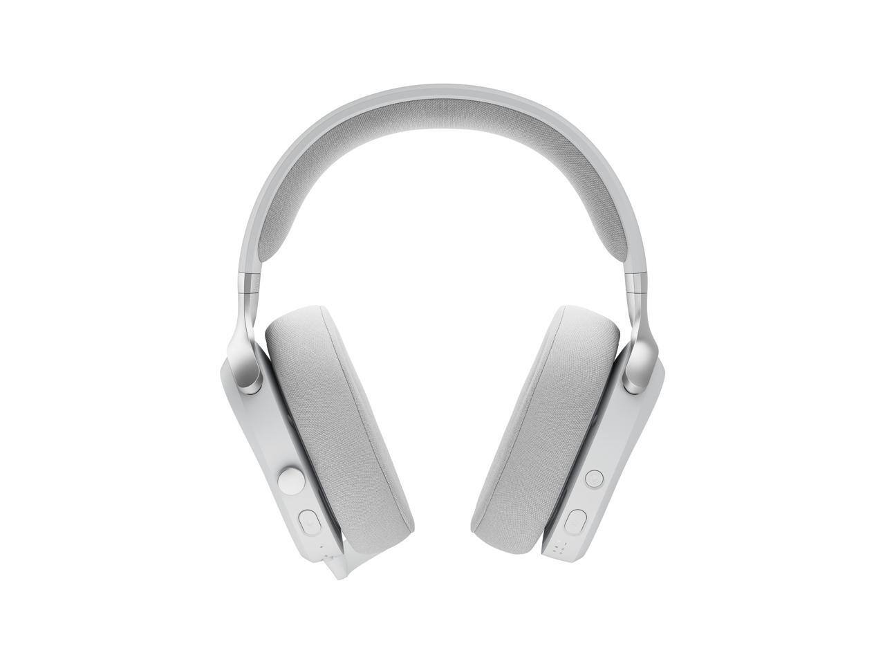 Alt View 9. Fractal Design - Fractal Design Scape RGB Wireless Gaming Headset - USB Dongle, BT 5.3, 40-Hr Battery, Charging Stand - Gray.