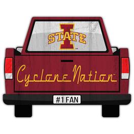 Fan Creations - Iowa State Cyclones 12'' x 12'' Truck Back D-cor - Multicolor