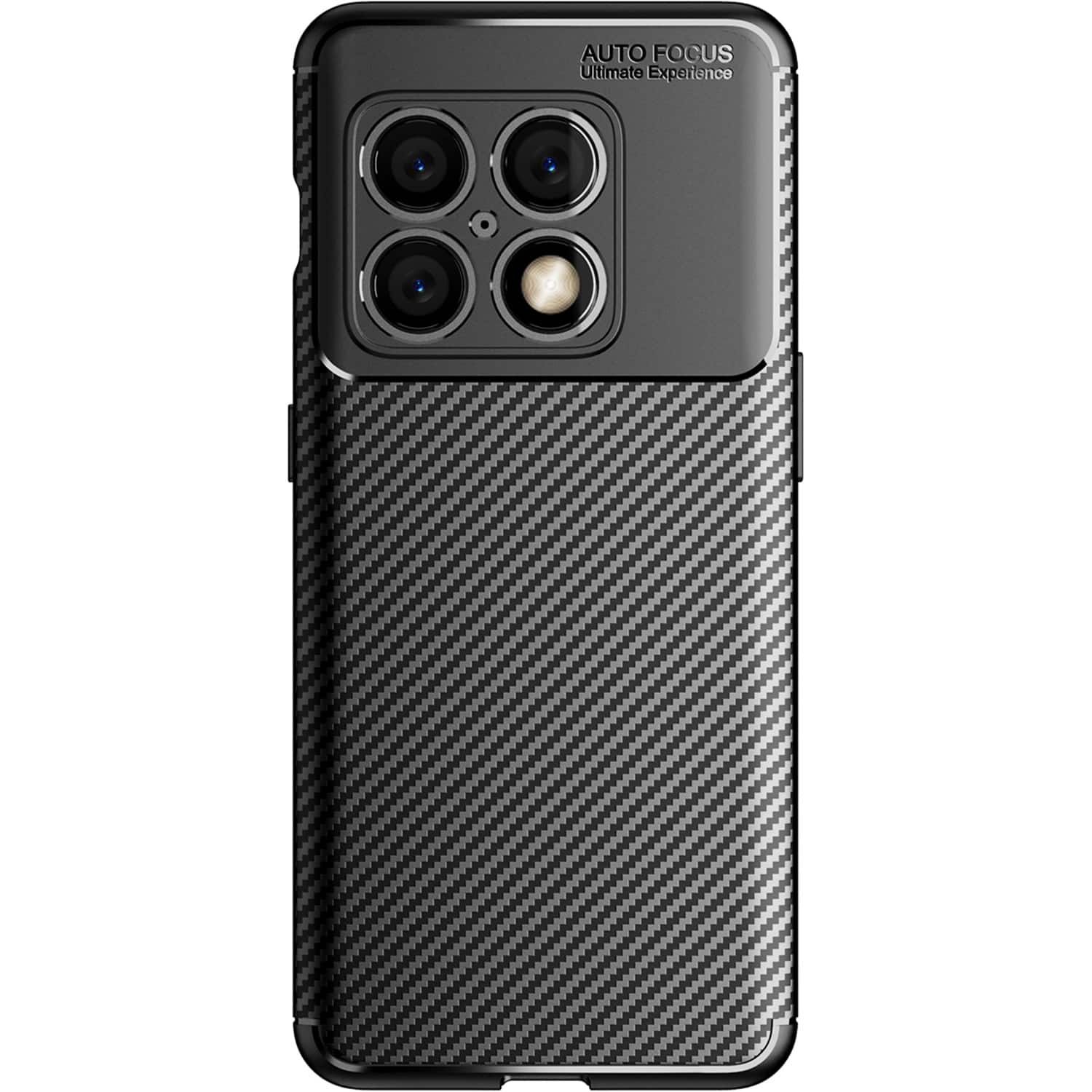 Front. SaharaCase - Anti-Slip Series Case for OnePlus 10 Pro - Black.