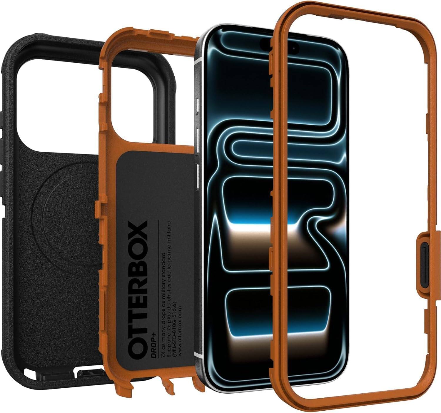 OTTERBOX DROP+ supports MIL-STD-810G (16.6) 51.0G 7X 7X many as military standard (www.offerbox.com