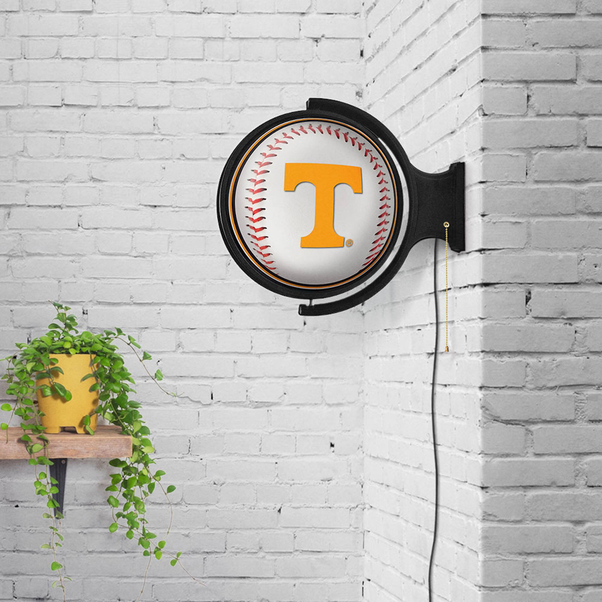 Alt View 2. The Fan-Brand - Tennessee Volunteers 21'' x 23'' Rotating Lighted Wall Sign - Multicolor.
