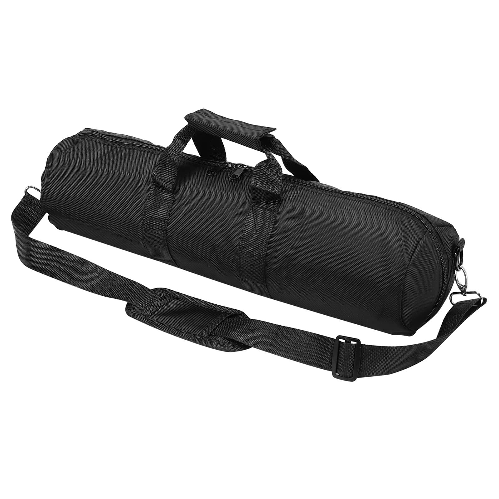 Unique Bargains - Tripod Case, 21.7"x5.1" Nylon Padded Bag with Shoulder Straps for Light Stands - Black
