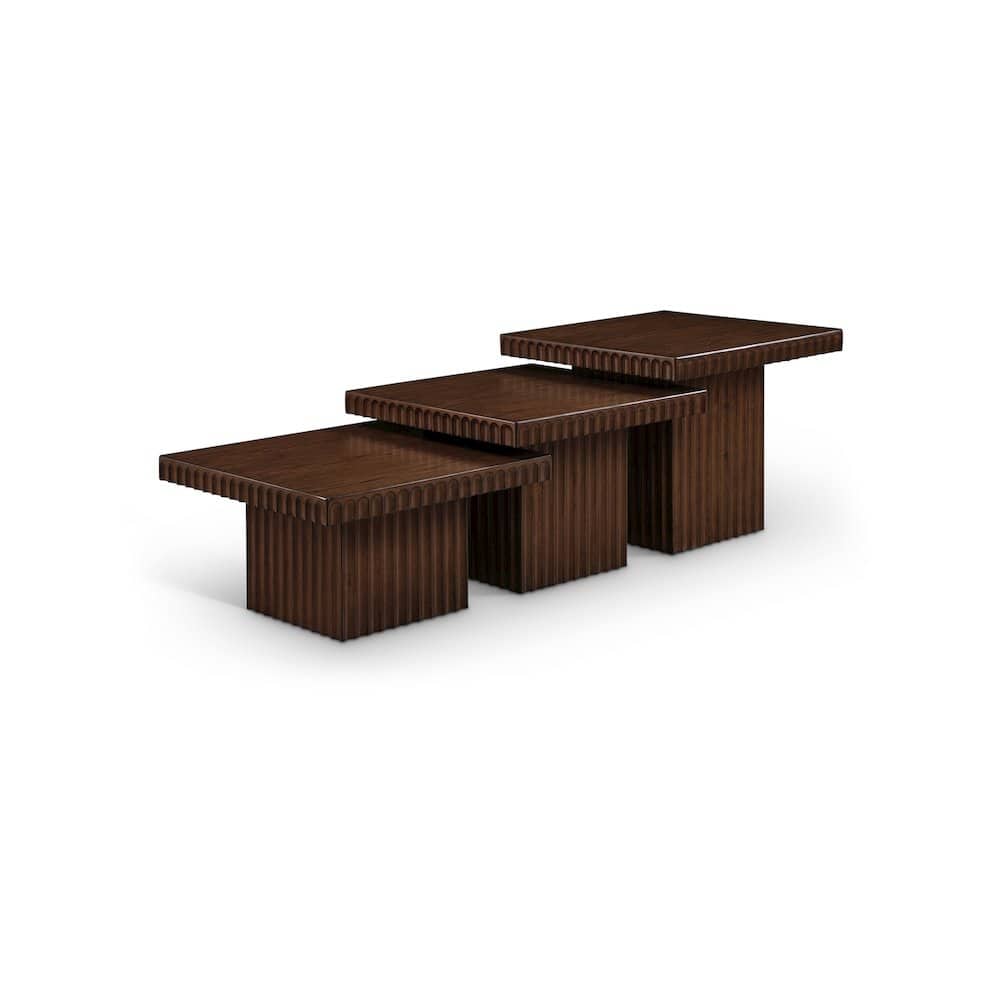 Meridian Furniture - Spencer Oak Veneer Coffee Table - Brown