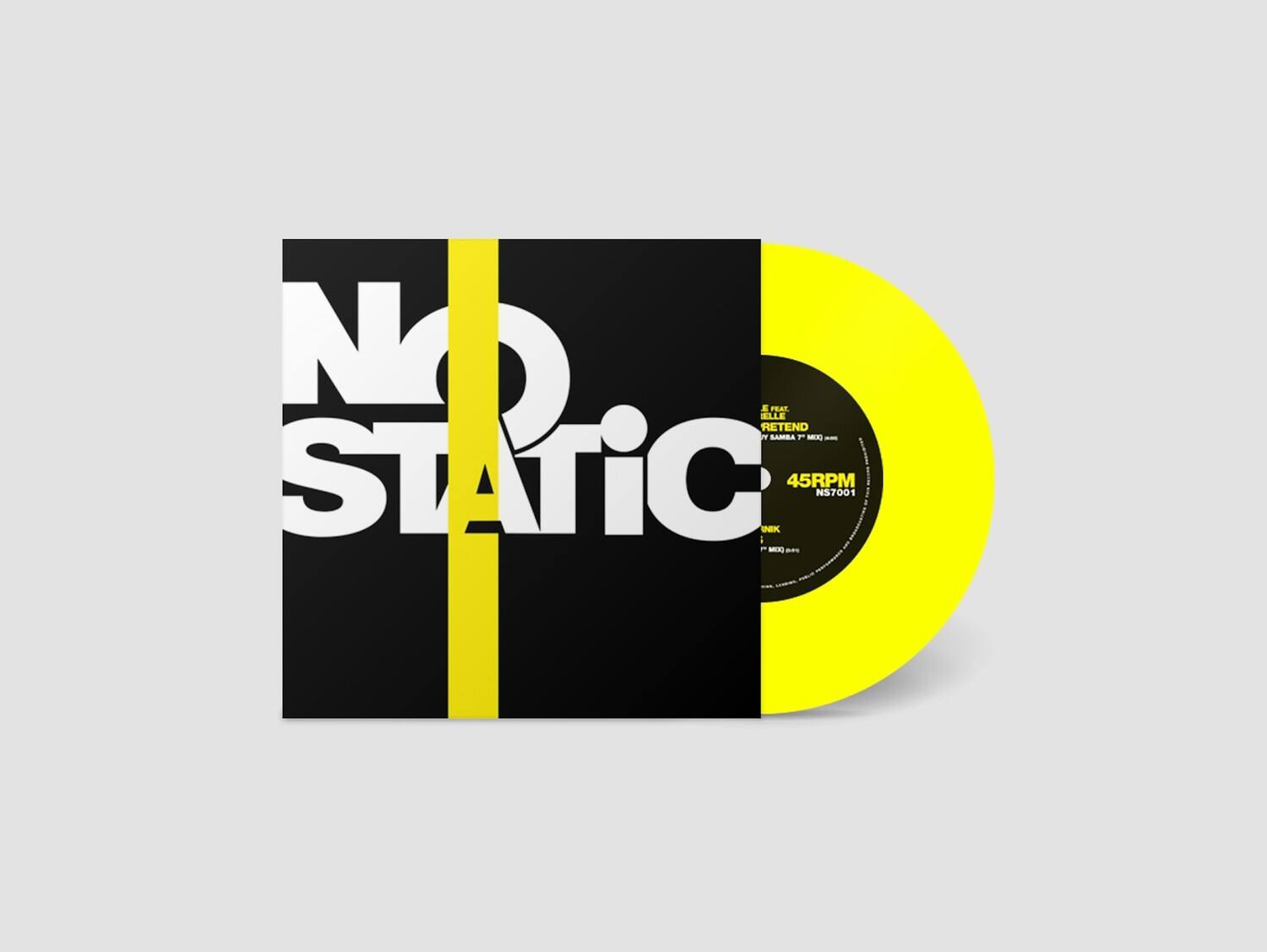 NO RETEND IELLE FEAT. SAM 1 - X - STATIC INEX 45RPM NS7001