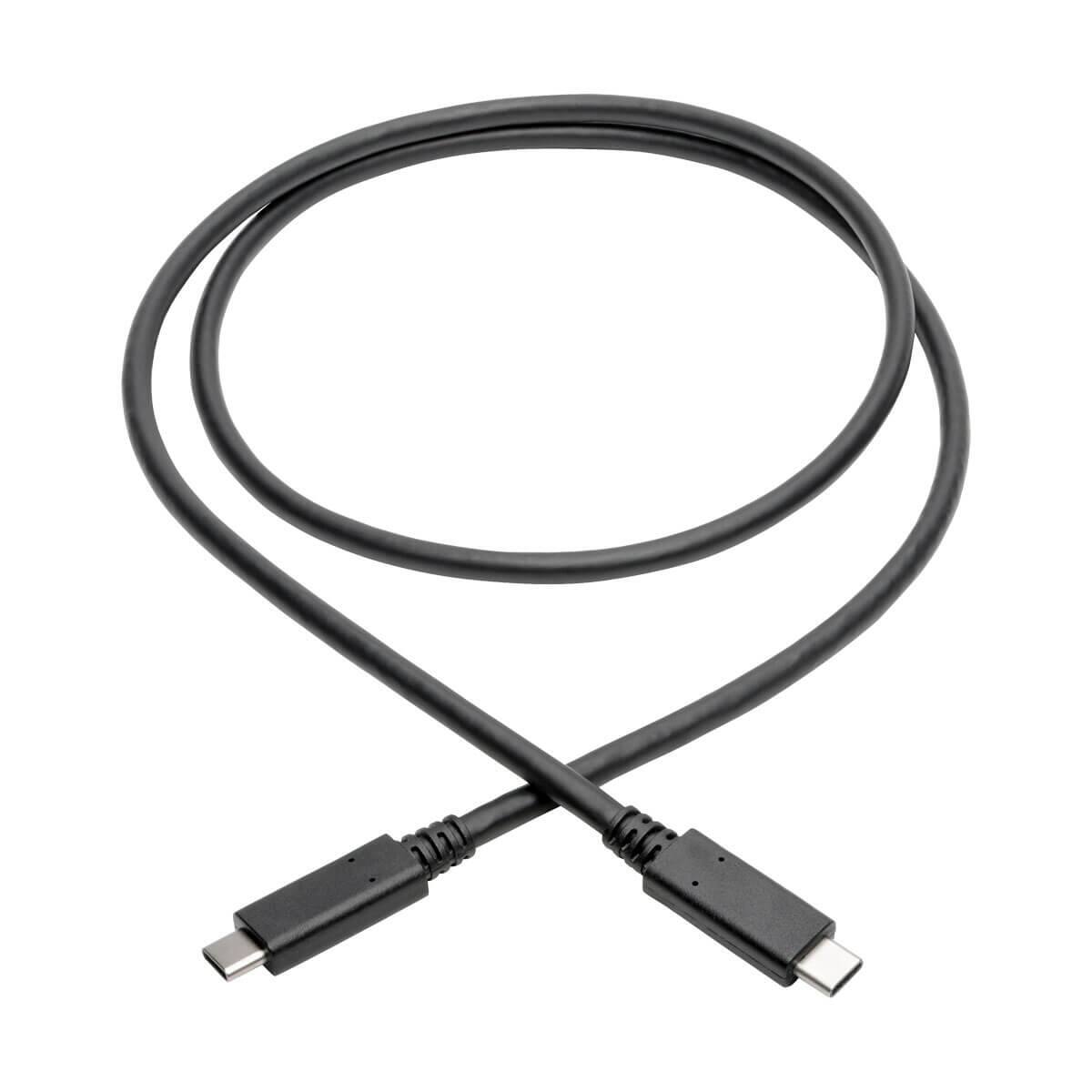 Tripp Lite 3' 100W Thunderbolt 3 USB C Male Cable - Best Buy