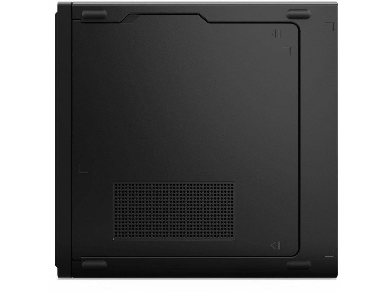 Alt View 3. Lenovo - Lenovo ThinkCentre M90q Gen 6 - Intel Core Ultra 9 - 32GB - 1TB SSD - Win 11 Pro - Wi-Fi 6E - Black.