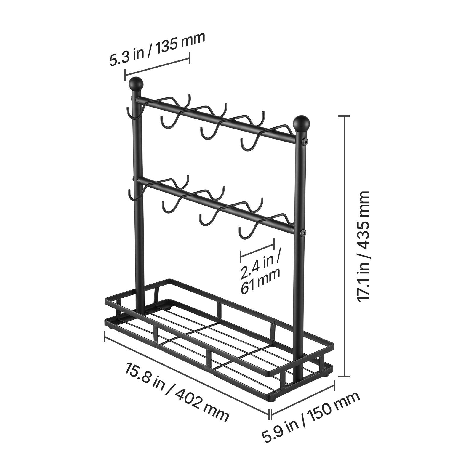- 5.3 in / 135 mm
- 2.4 in / 61 mm
- 17.1 in / 435 mm
- 15.8 in / 402 mm
- 5.9 in / 150 mm