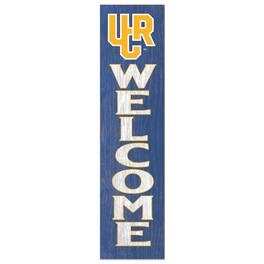Jardine - UC Riverside Highlanders 12'' x 48'' Welcome Outdoor Leaner - Blue