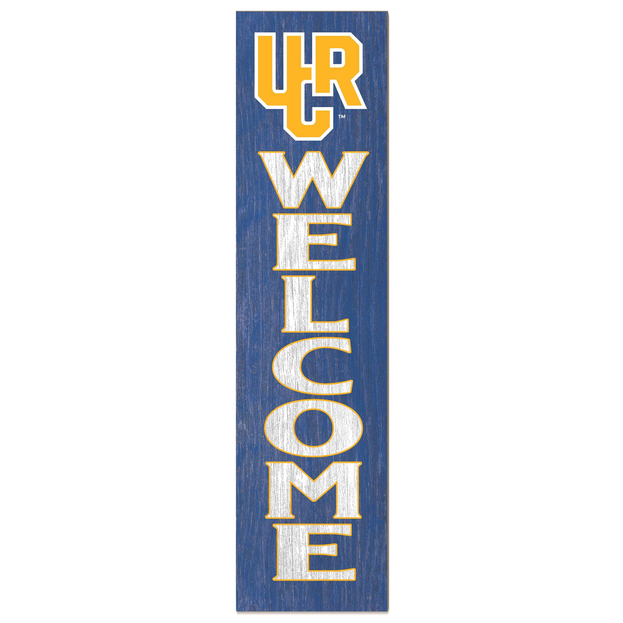 UC Riverside Highlanders 12'' x 48'' Welcome Outdoor Leaner