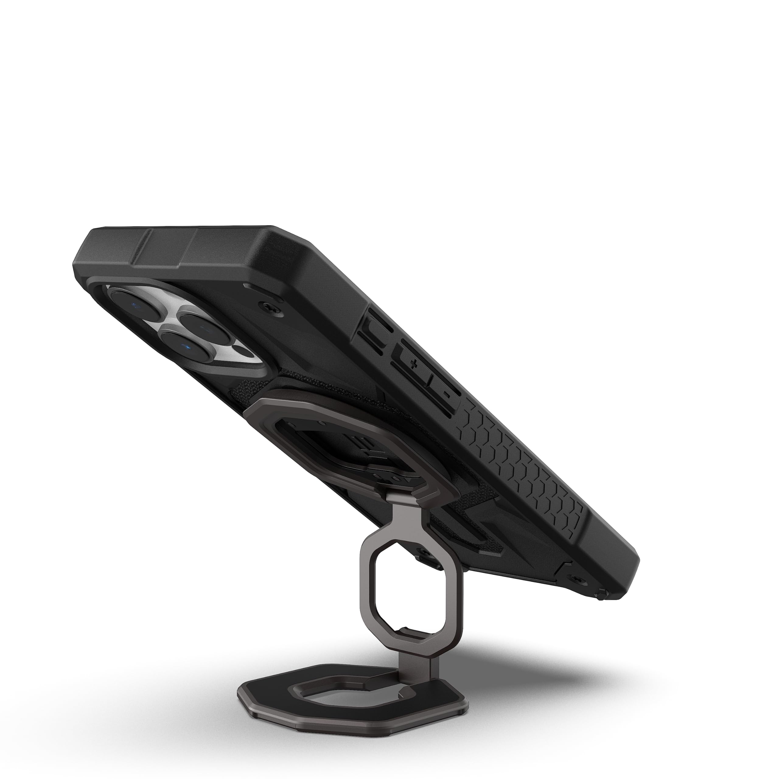 Alt View 7. UAG - UAG Magnetic Ring Stand Monarch Mag2 w/Built-in Bottle Opener - Ultra-Strong Double Magnet MagSafe Compatible - GUNMETAL - Gunmetal.