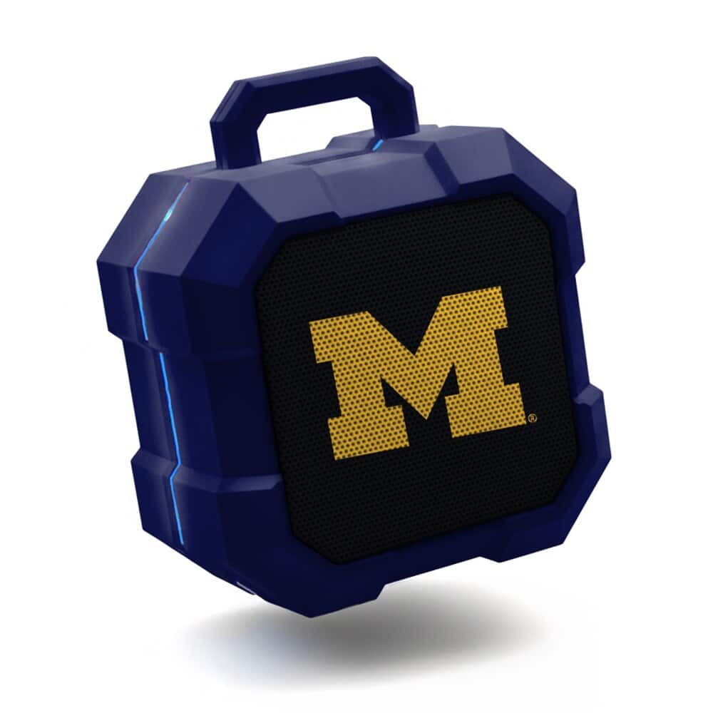 LDM Company - Michigan Wolverines Bluetooth Tailgate Speaker - Multicolor