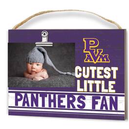 Jardine - Prairie View A&M Panthers 8'' x 10'' Cutest Little Fan Team Logo Clip Photo Frame - Purple