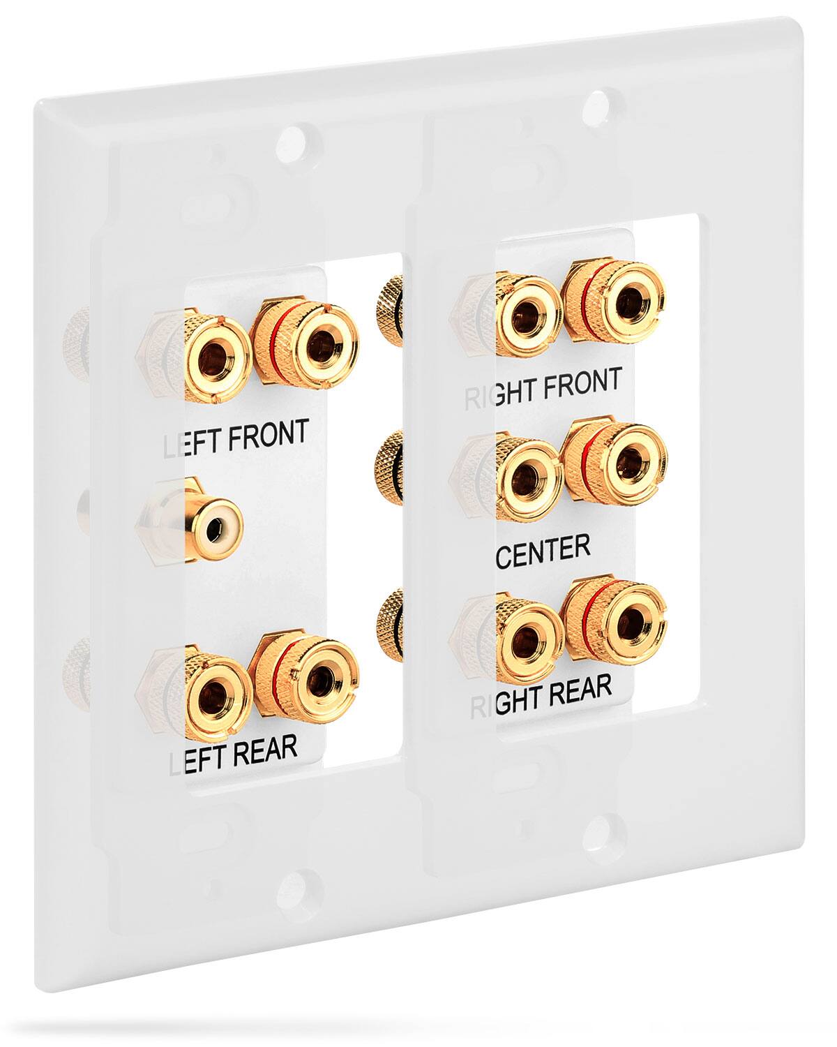 LEFT FRONT, RIGHT FRONT, CENTER, LEFT REAR, RIGHT REAR