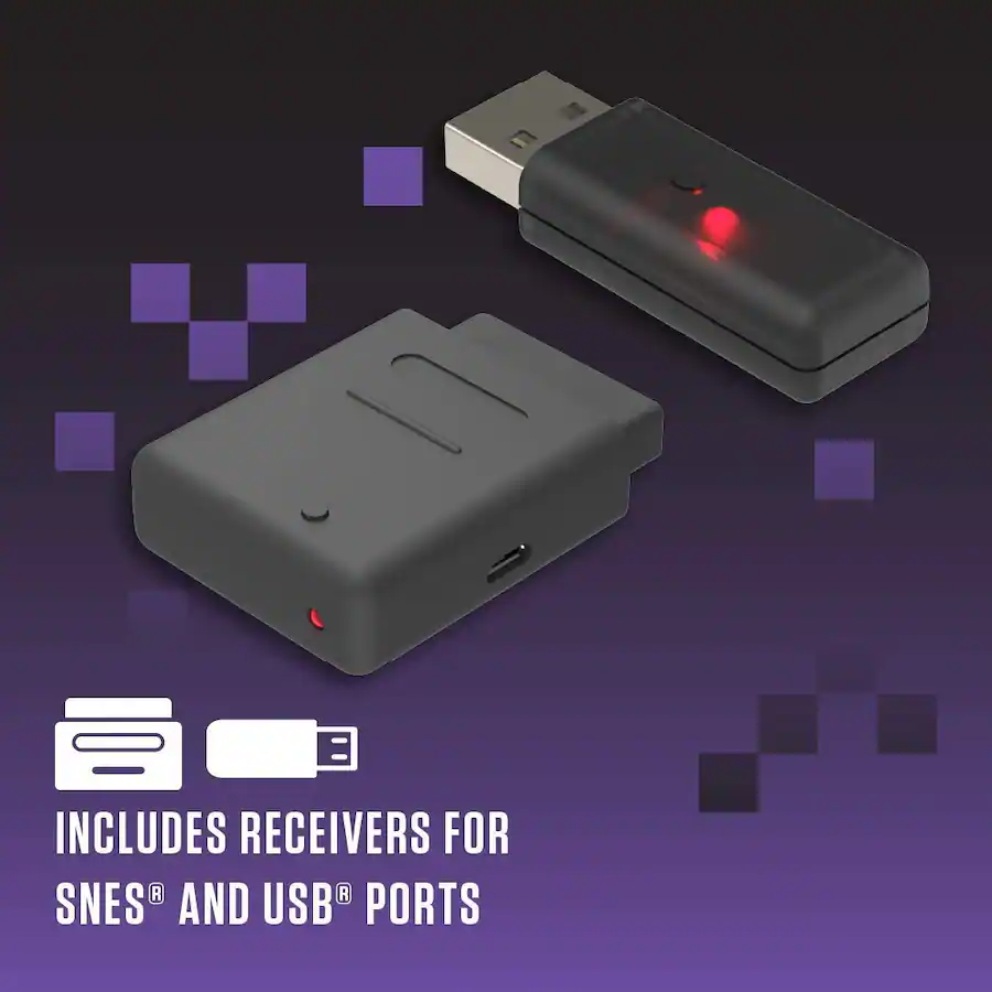 Retro Bit Legacy16 2.4GHz Wireless Controller for SNES, Switch, and USB ...