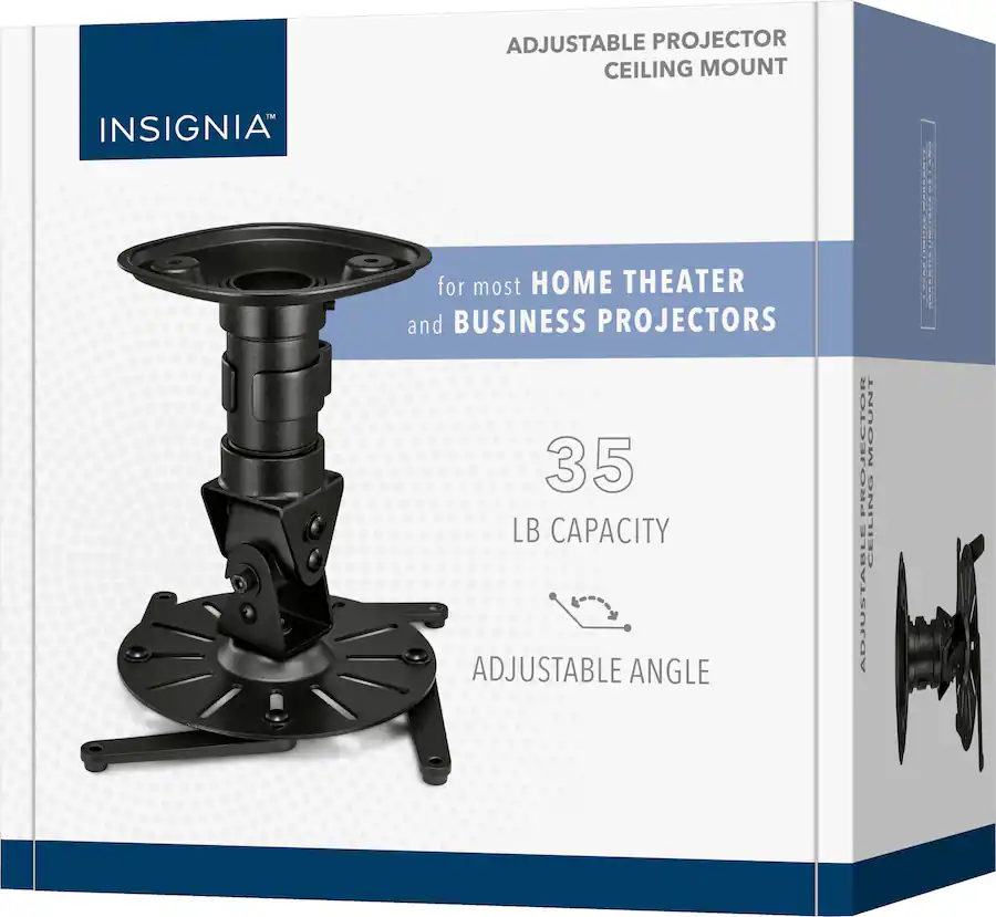 Insignia™ Universal Projector Ceiling Mount Black NS-PROJ25 - Best Buy