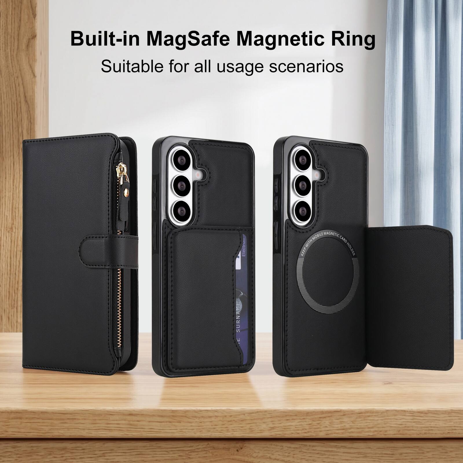 Built-in MagSafe Magnetic Ring  
Suitable for all usage scenarios