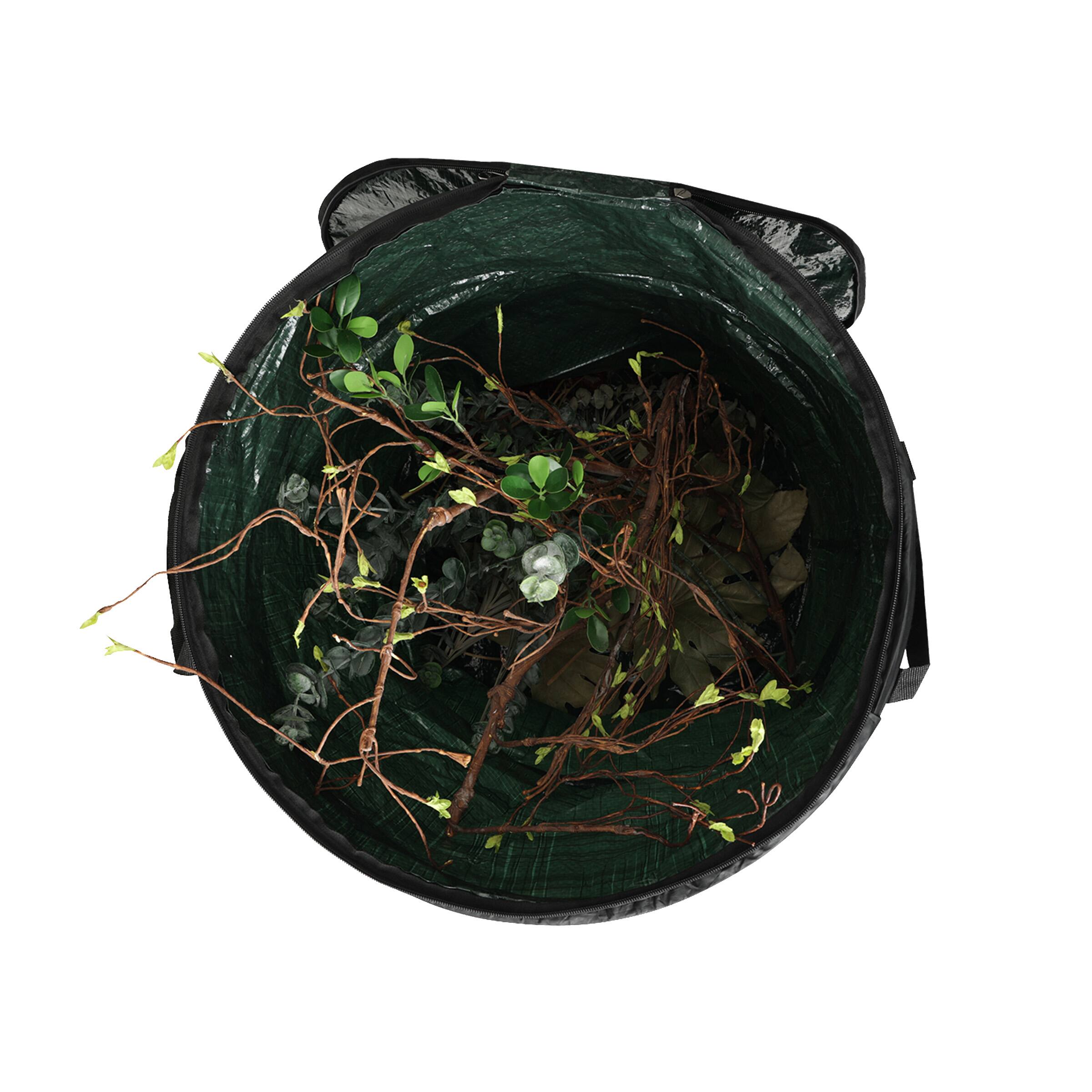 Alt View 6. Wakeman - 29.5-Gallon Pop Up Trash Can - Green.