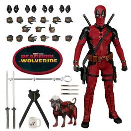 Marvel - One:12 Collective Action Figure | Deadpool Deluxe Edition - Red