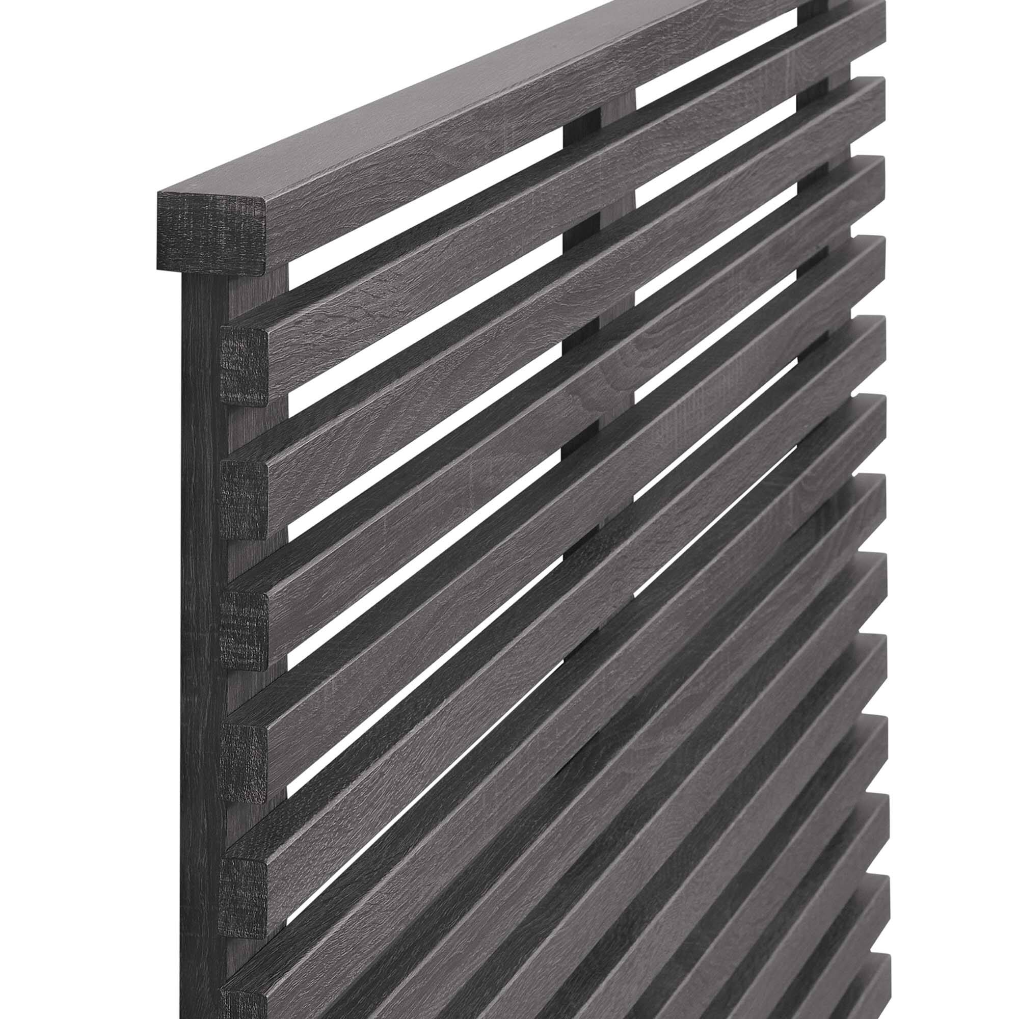Alt View 1. Modway - Render Wall Mount Twin Headboard by Modway - Charcoal.