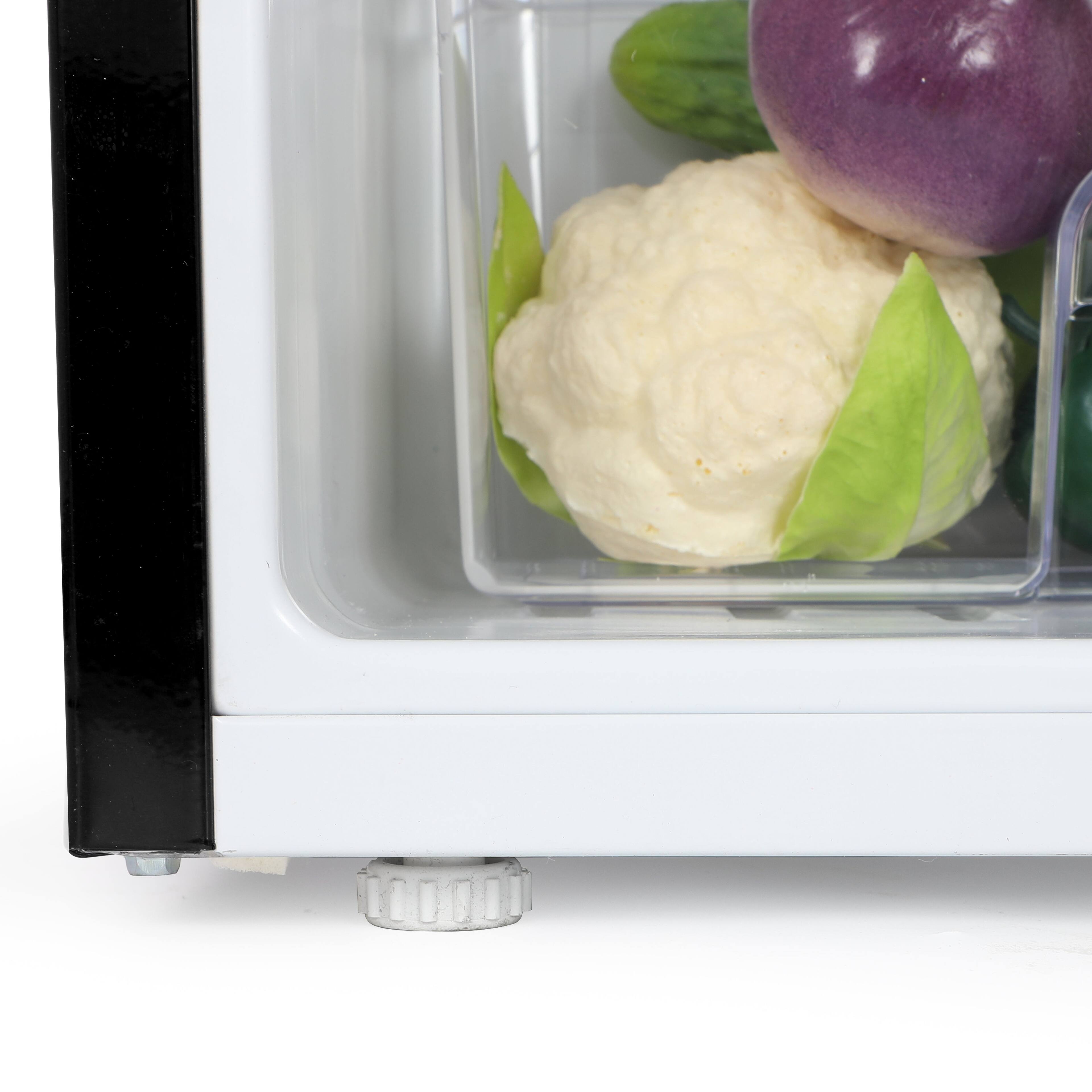 Left. Commercial Cool - Commercial Cool 4.5 Cu. Ft. Refrigerator with Freezer,Black - Black.