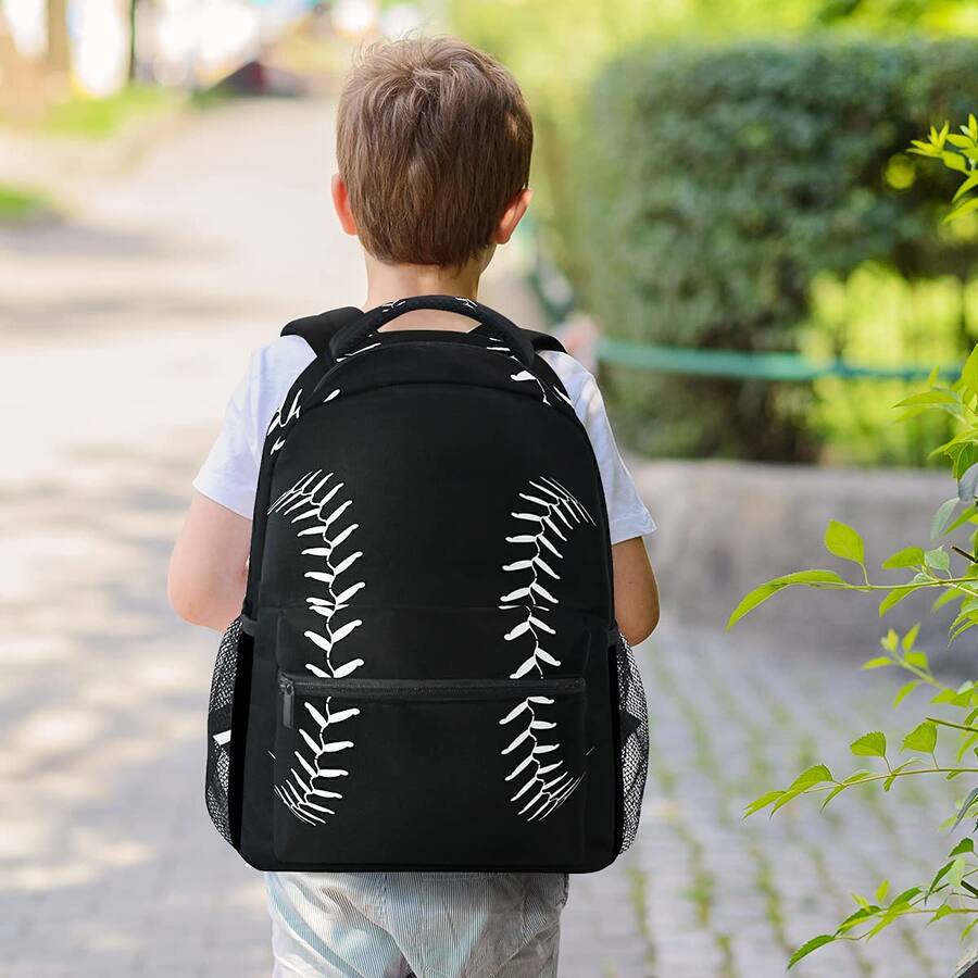 Cozy Serene Fashion Baseball Sport Softball Cool Backpacks School Book ...