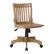 Angle. OSP Home Furnishings - Wood Bankers Home Office Wood Chair - Medium Oak.