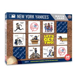 YouTheFan - New York Yankees Licensed Memory Match Game - Multicolor