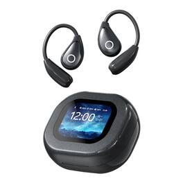 SKRAN - Wireless Earbuds with Touch Screen Charging Case, Open Ear Headphones,Sport Earbuds, Hi-Fi Stereo Sound - Black