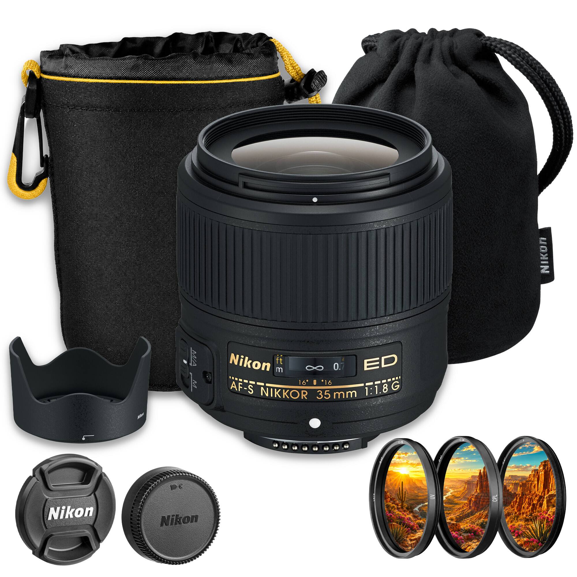 NIKON  
MIA  
Nikon ft ED m 0.16 I *16 AF-S 1:1.8 G NIKKOR 35 mm  
Nikon  
Nikon  
UV  
CPL