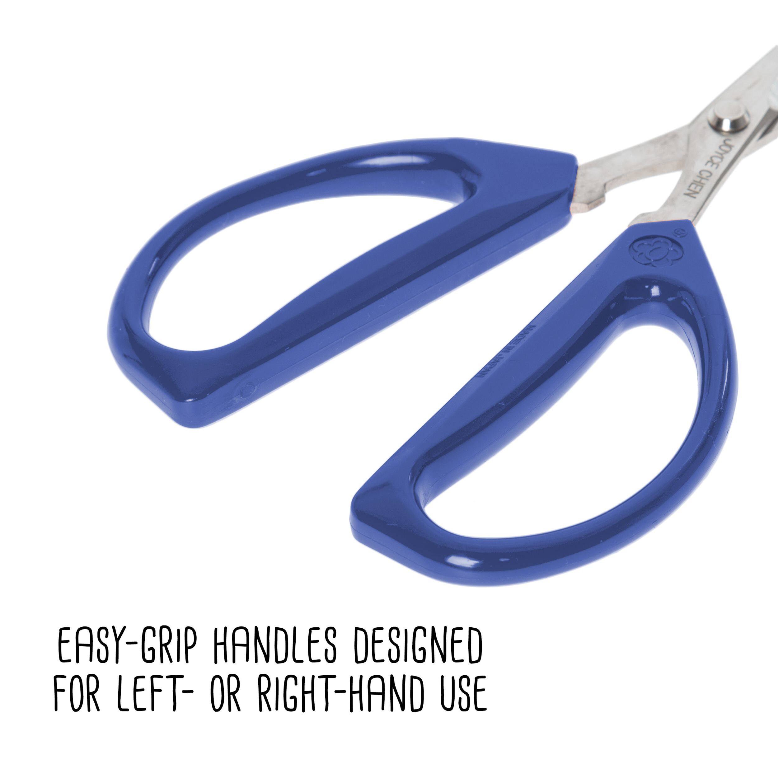 JOYCE CHEN 3 IN 1 EASY-GRIP HANDLES DESIGNED FOR LEFT- OR RIGHT-HAND USE