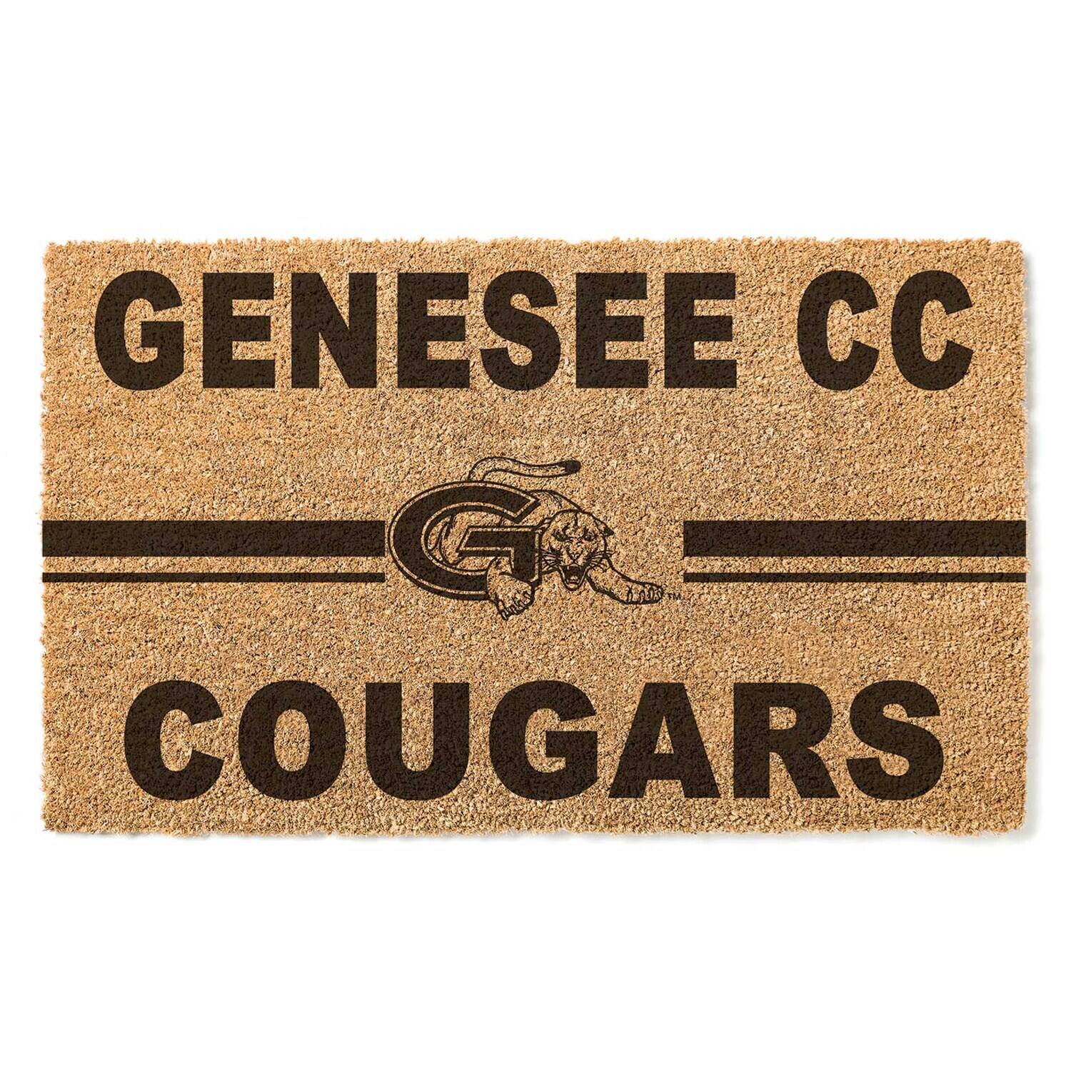 SUNY Genesee Community College 18" x 30" Team Logo Doormat