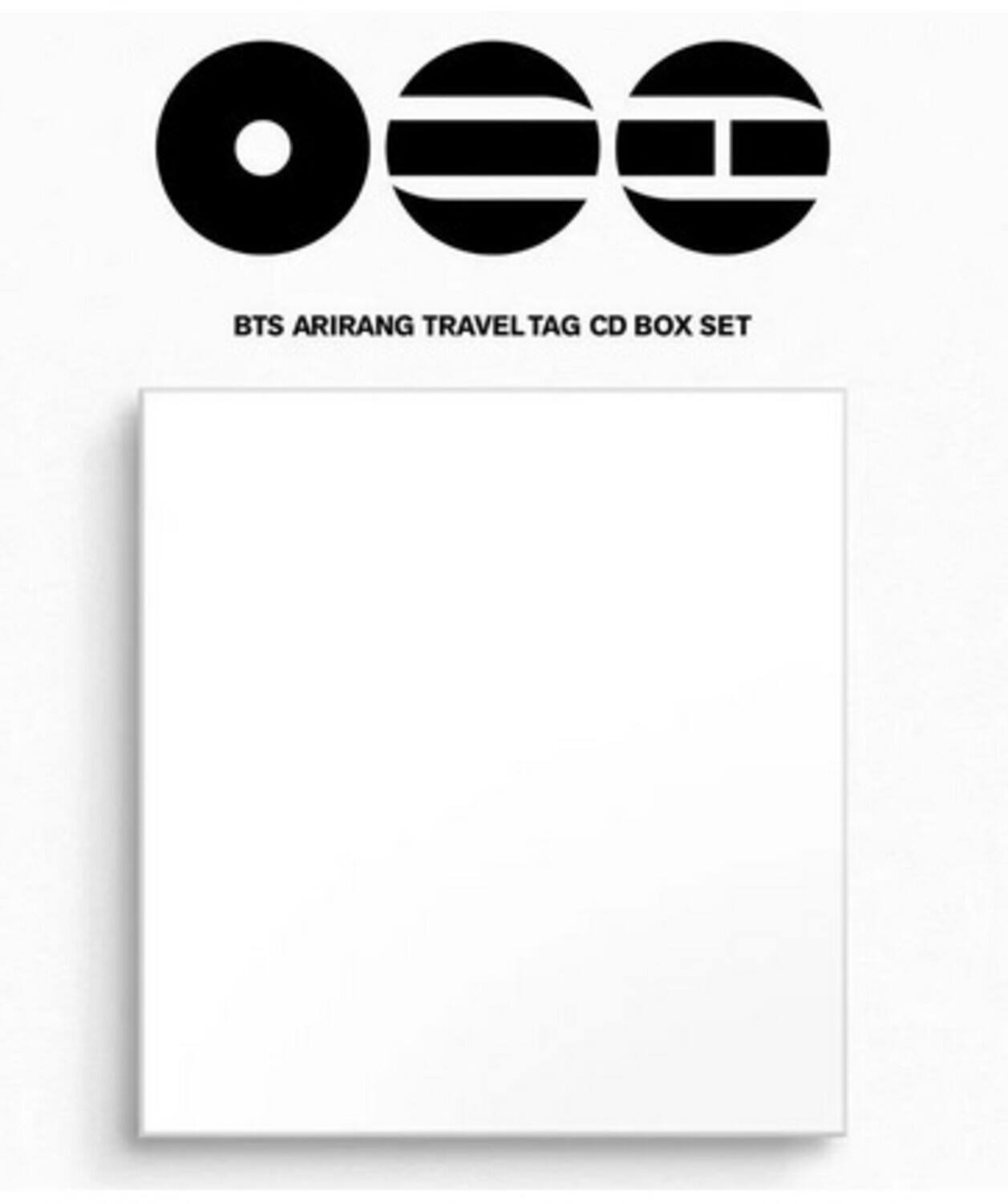 BTS - BTS ARIRANG Travel Tag CD Box Set   - COMPACT DISCS price history on PriceWatchPro