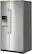 Alt View 2. Maytag - 20.85 cu. ft. Counter-Depth Side-by-Side Refrigerator with Arctic Blue Interior - Fingerprint-Resistant Stainless Finish.