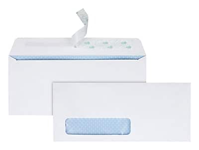 "Quality Park - Redi-Strip Self Seal #10 Window Envelope 4 1/8"" x 9 1/2"", 500/Box - White" price history on PriceWatchPro