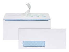 Quality Park - Redi-Strip Self Seal #10 Window Envelope 4 1/8" x 9 1/2", 500/Box - White