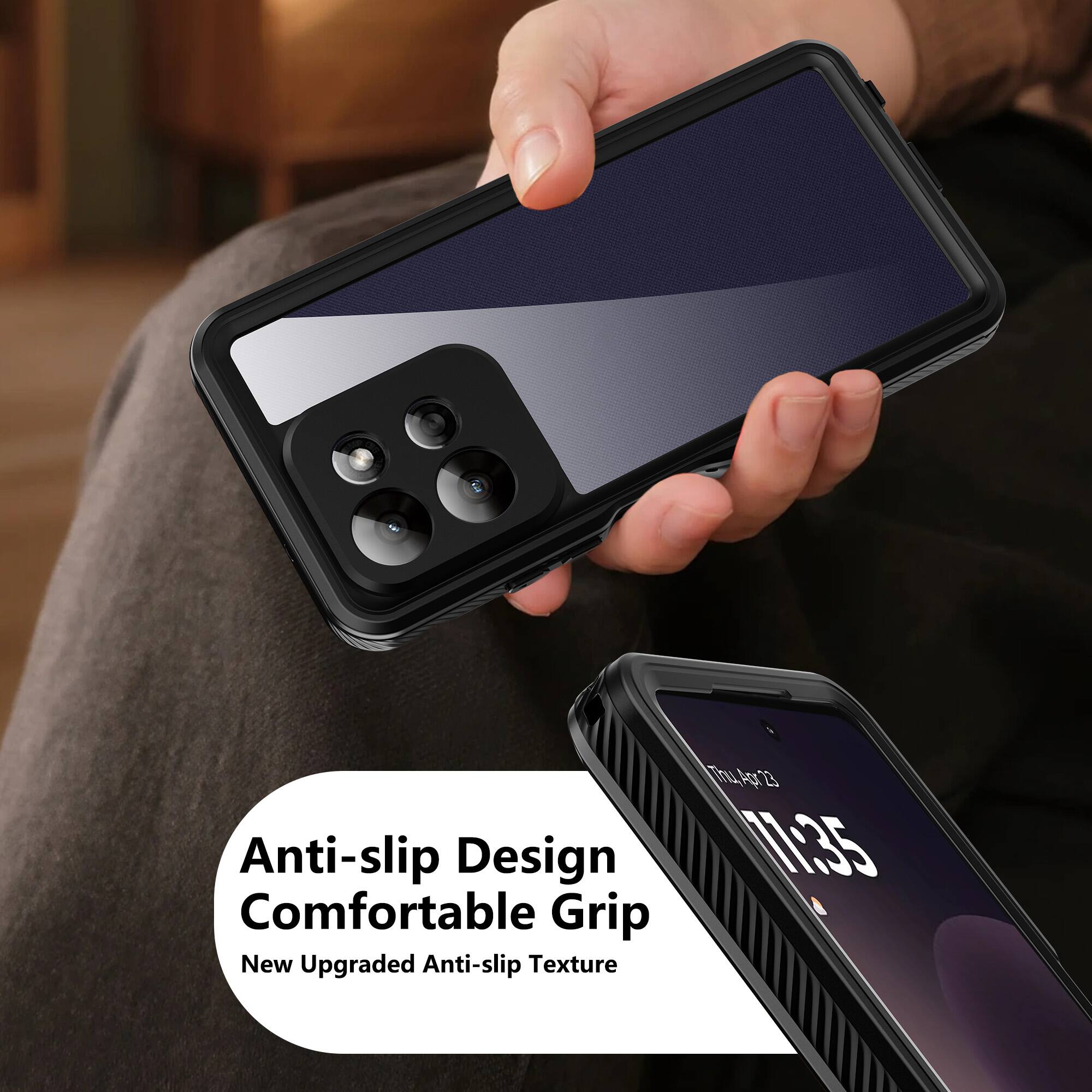 Anti-slip Design  
Comfortable Grip  
New Upgraded Anti-slip Texture