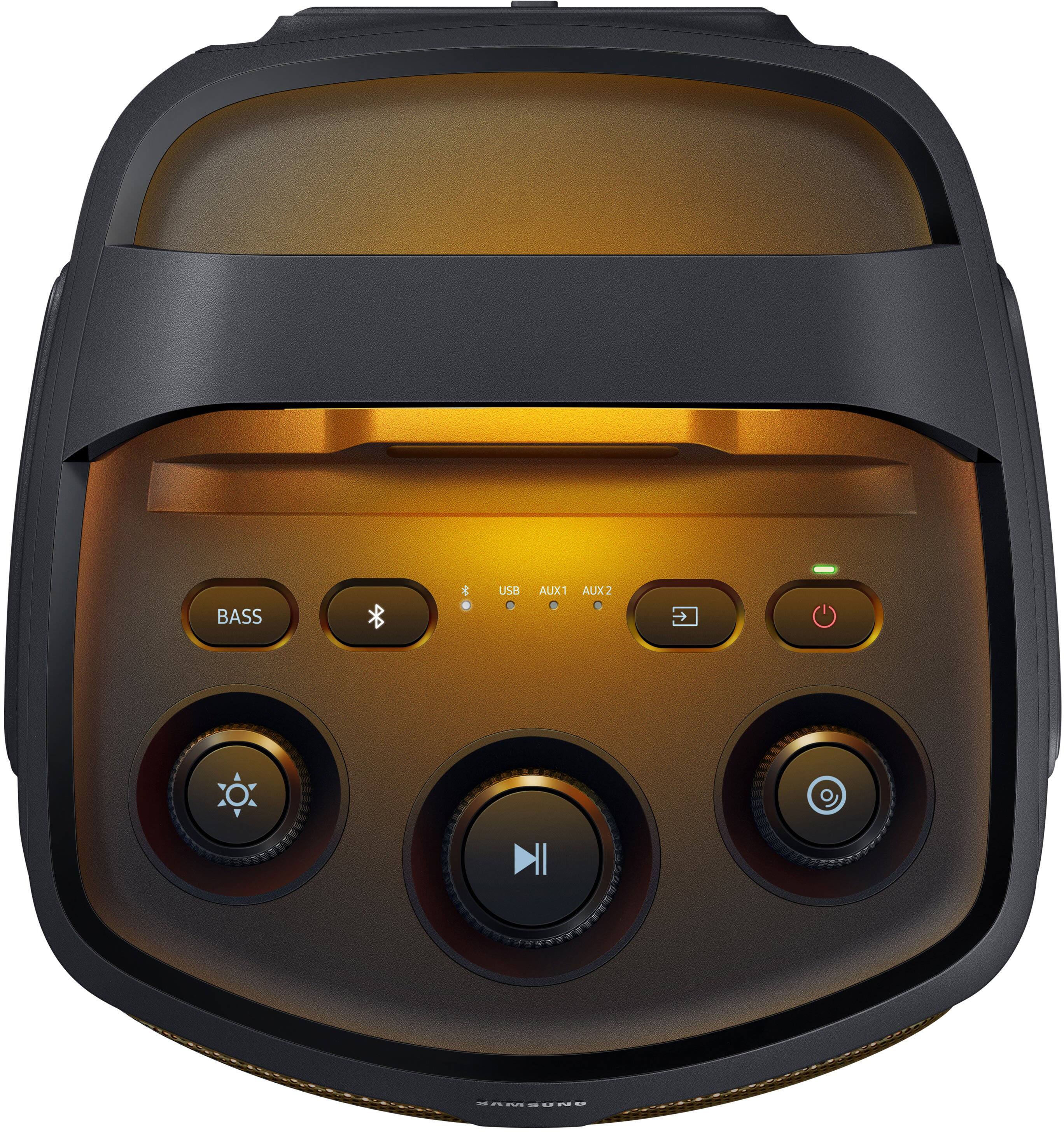 BASS  
USB  
AUX1  
AUX2  
II  
BASS  
PLAY/PAUSE  
SAMSUNG