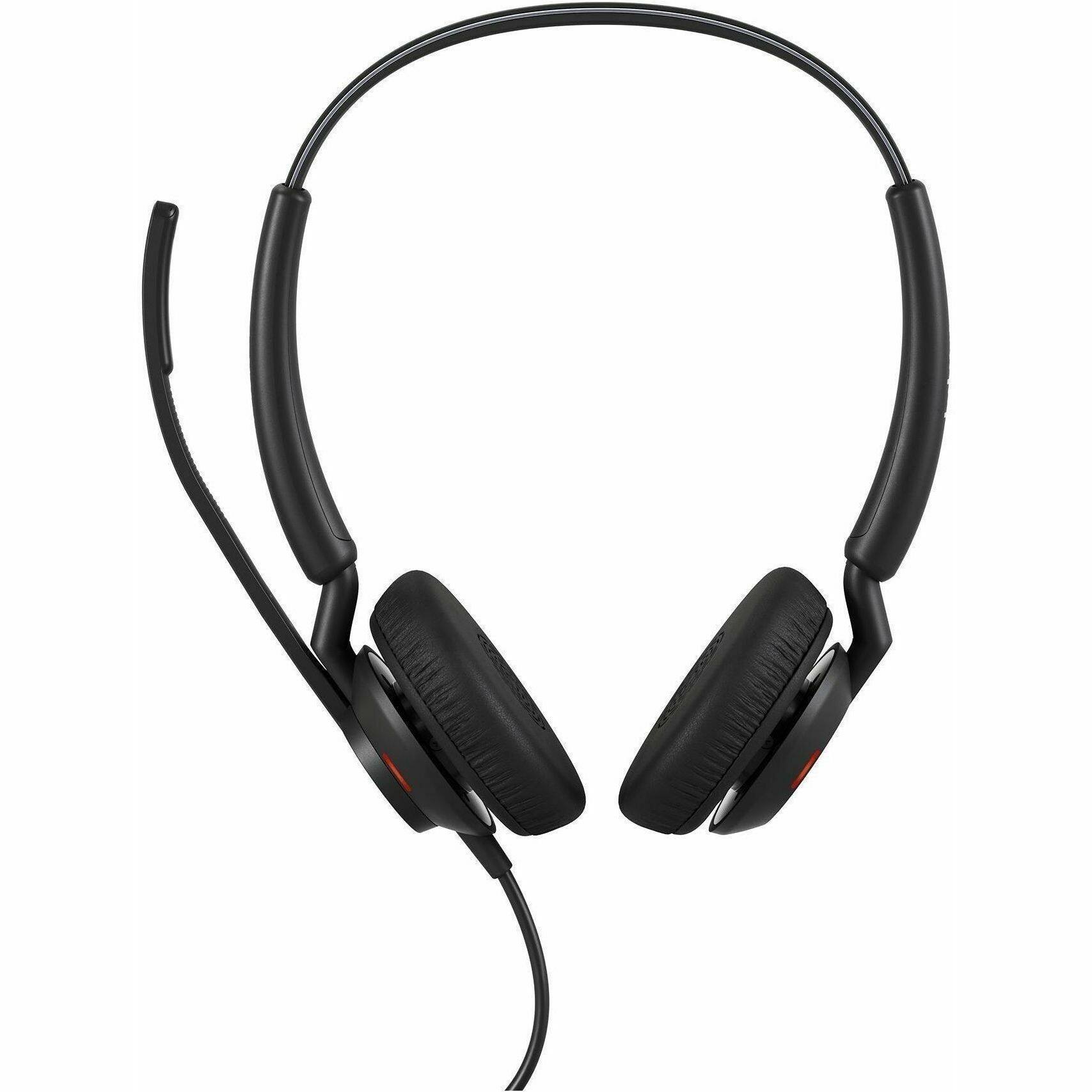 Alt View 1. Jabra - Jabra Engage 40 Headset - Microsoft Teams Certification - Stereo - USB Type A, USB Type C - Wired - Over-the-head - Unknown.