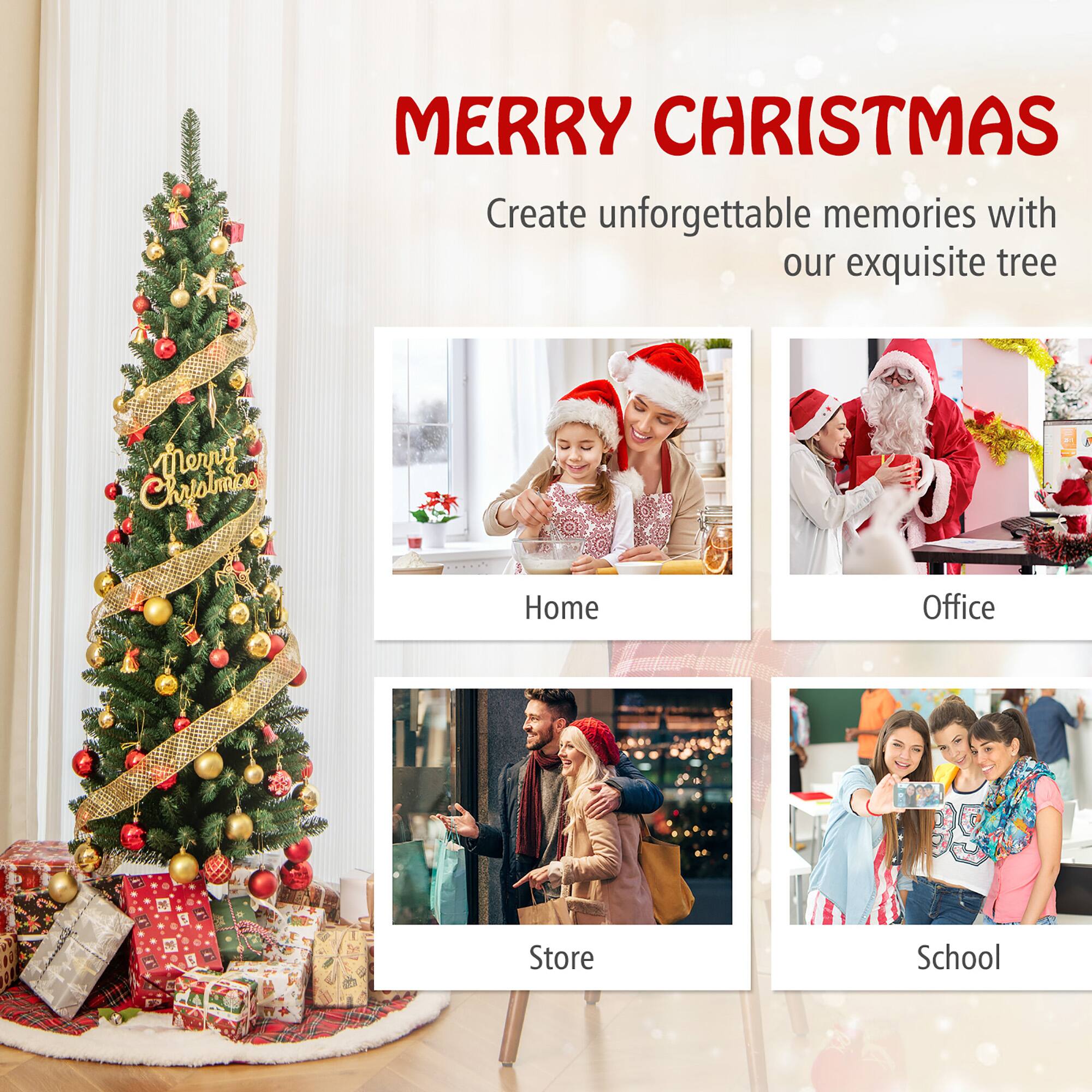 MERRY CHRISTMAS

Create unforgettable memories with our exquisite tree

Home

Office

Store

School