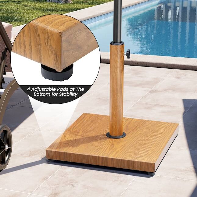 4 Adjustable Pads at The Bottom for Stability
