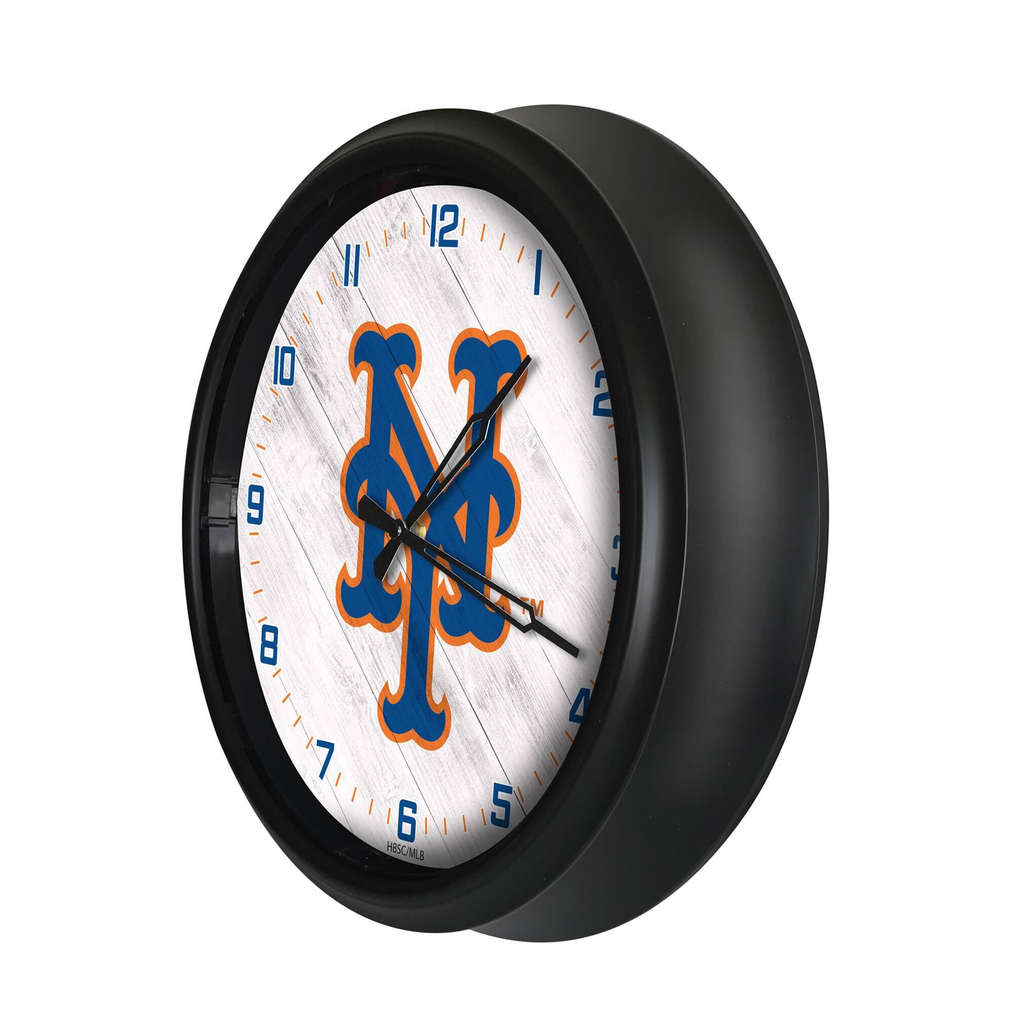 Alt View 1. Holland Bar Stool Co. - Indoor/Outdoor LED Wall Clock - Multicolor.