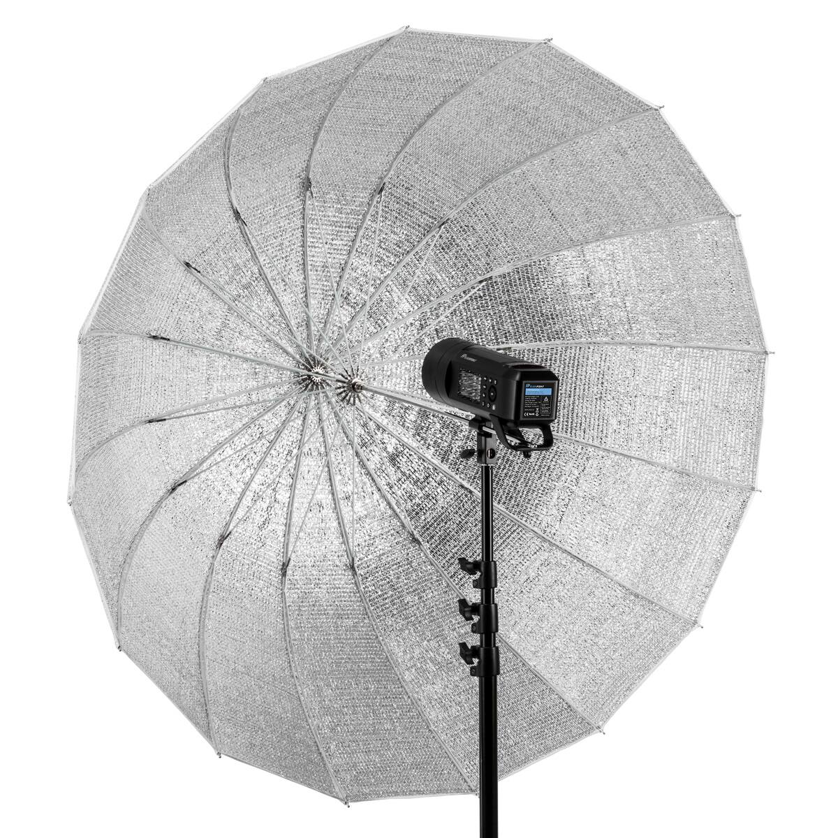Alt View 4. Glow - Glow Wind Proof EZ Lock X-Large Deep Fiberglass Umbrella (51").