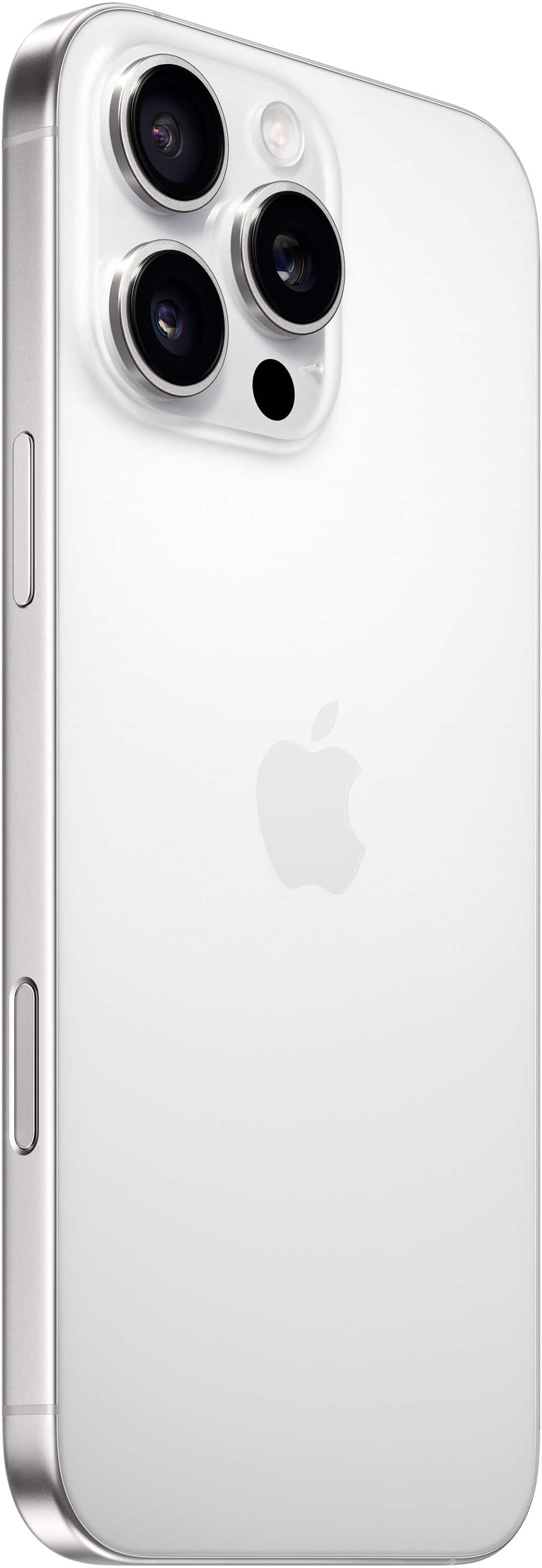 Alt View 12. Apple - iPhone 16 Pro Max 1TB - Apple Intelligence - White Titanium.