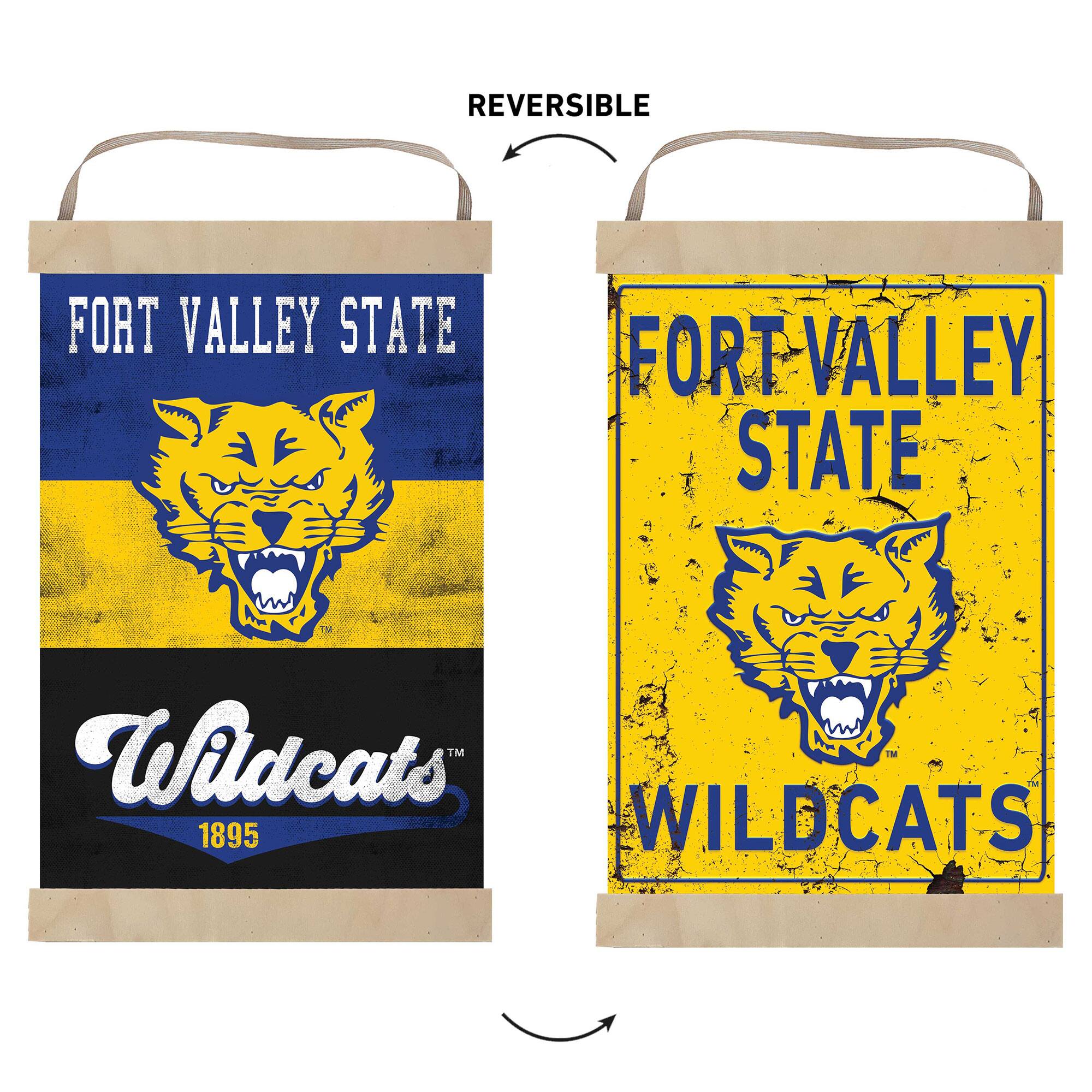 REVERSIBLE  
FORT VALLEY STATE  
Wildcats™ 1895  
FORT VALLEY STATE  
WILDCATS