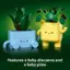 Features a baby dracaena and a baby pilea