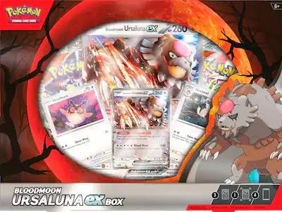 pokemon trading card game: bloodmoon ursaluna ex box Buy Pokmon TCG Bloodmoon Ursaluna EX Box November 2024 (English) from Pokmon Company International