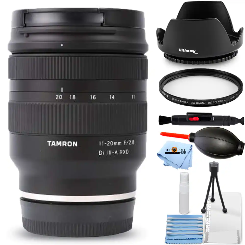 Ultimax I 20 18 16 14 I1 Bart JADAT O Stodio Series 67mm MC Digital HD UV TAMRON 11-20 mm F/2.8 Di A-III RXD THE PIXEL HUB