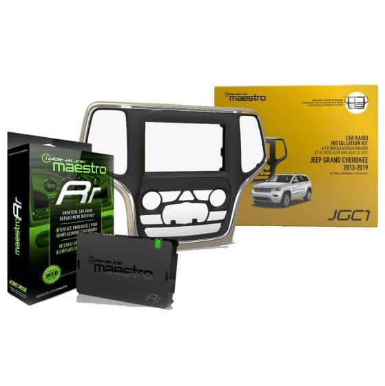 Maestro - iDatalink KITJGC1 KIT-JGC1 Jeep Grand Cherokee Kit + ADSMRR Module Interface Package - Black