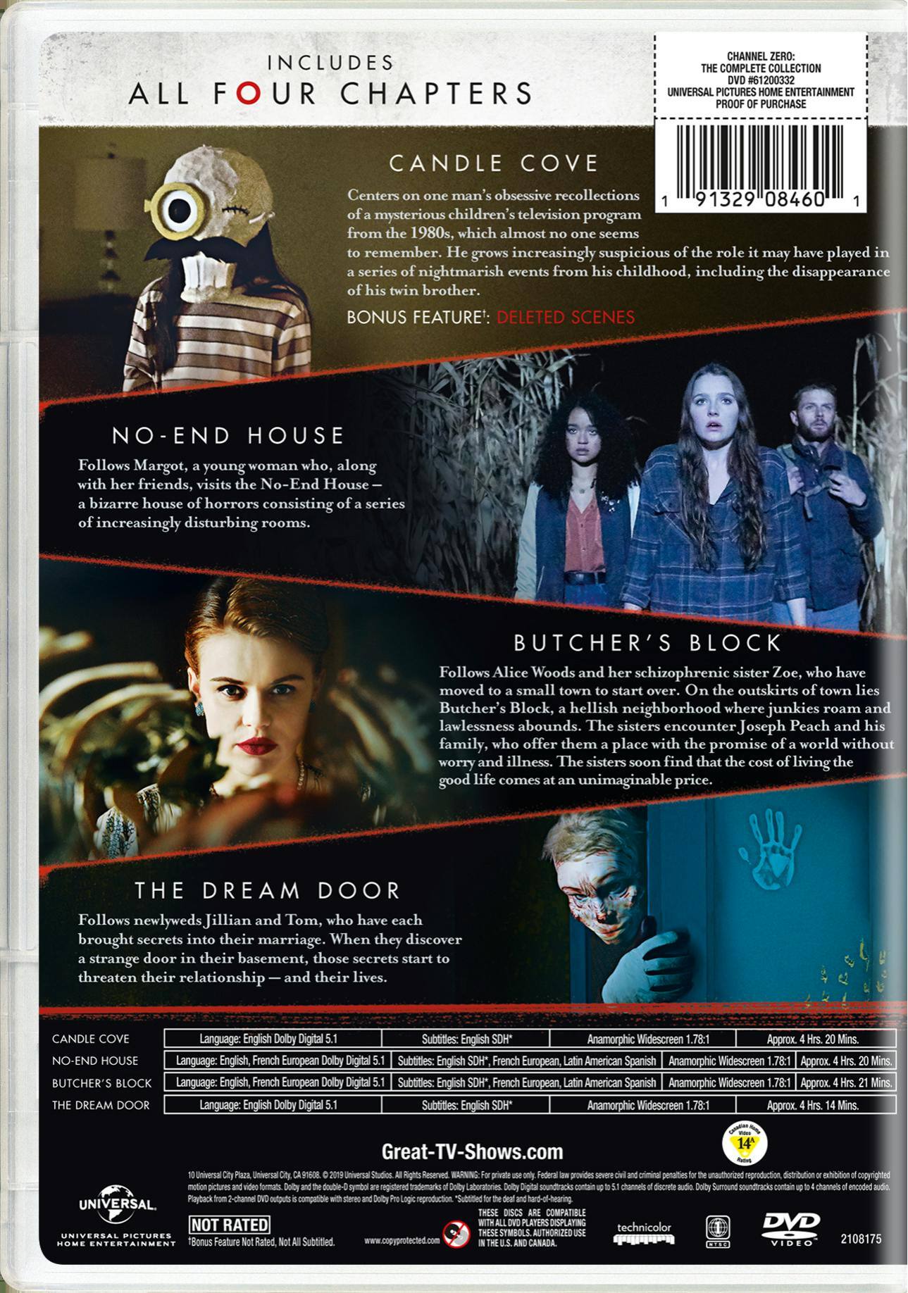 Angle. Channel Zero: The Complete Collection (DVD Set) [DVD].